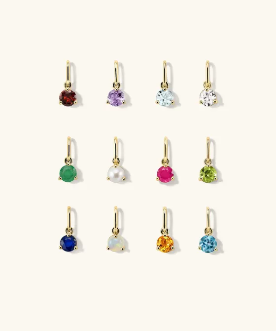 Best Birthstone Charm Necklaces