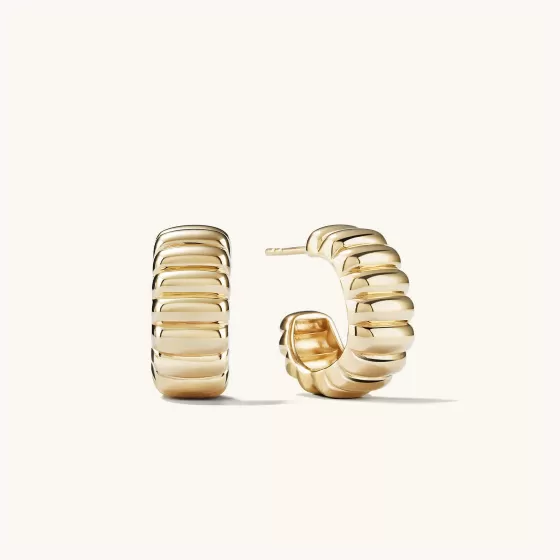 Cheap Charlotte Bold Hoops Earrings