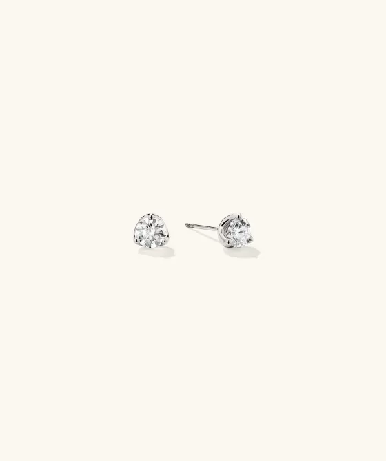 Best Lab Grown Diamond Round Studs 1 Tcw Earrings