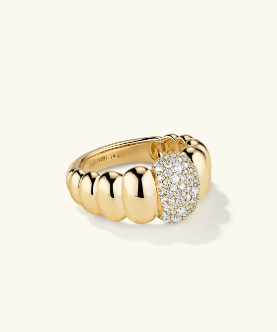 Online Puffy Charlotte Pav Diamond Ring Rings