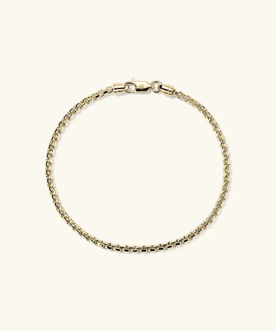 Sale Round Box Chain Bracelet Bracelets