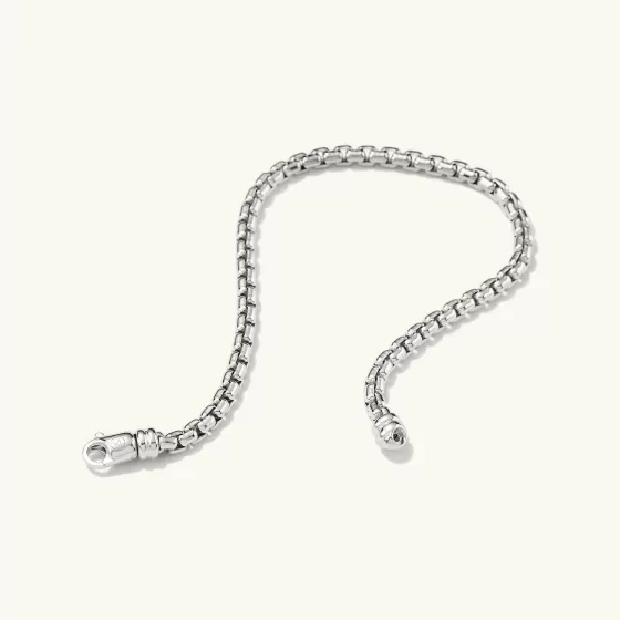 Hot Round Box Chain Bracelet Bracelets