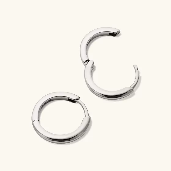 Fashion Tube Medium Hoops Earrings